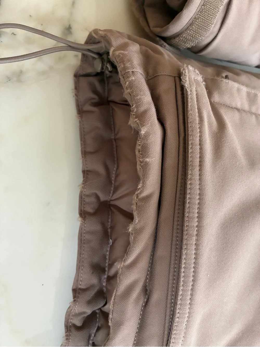 The North Face Men's Taupe Brown Puffer Jacket